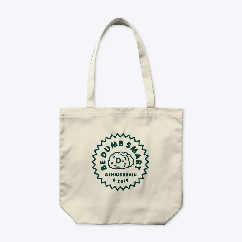 Dumb Smart Brain Tote